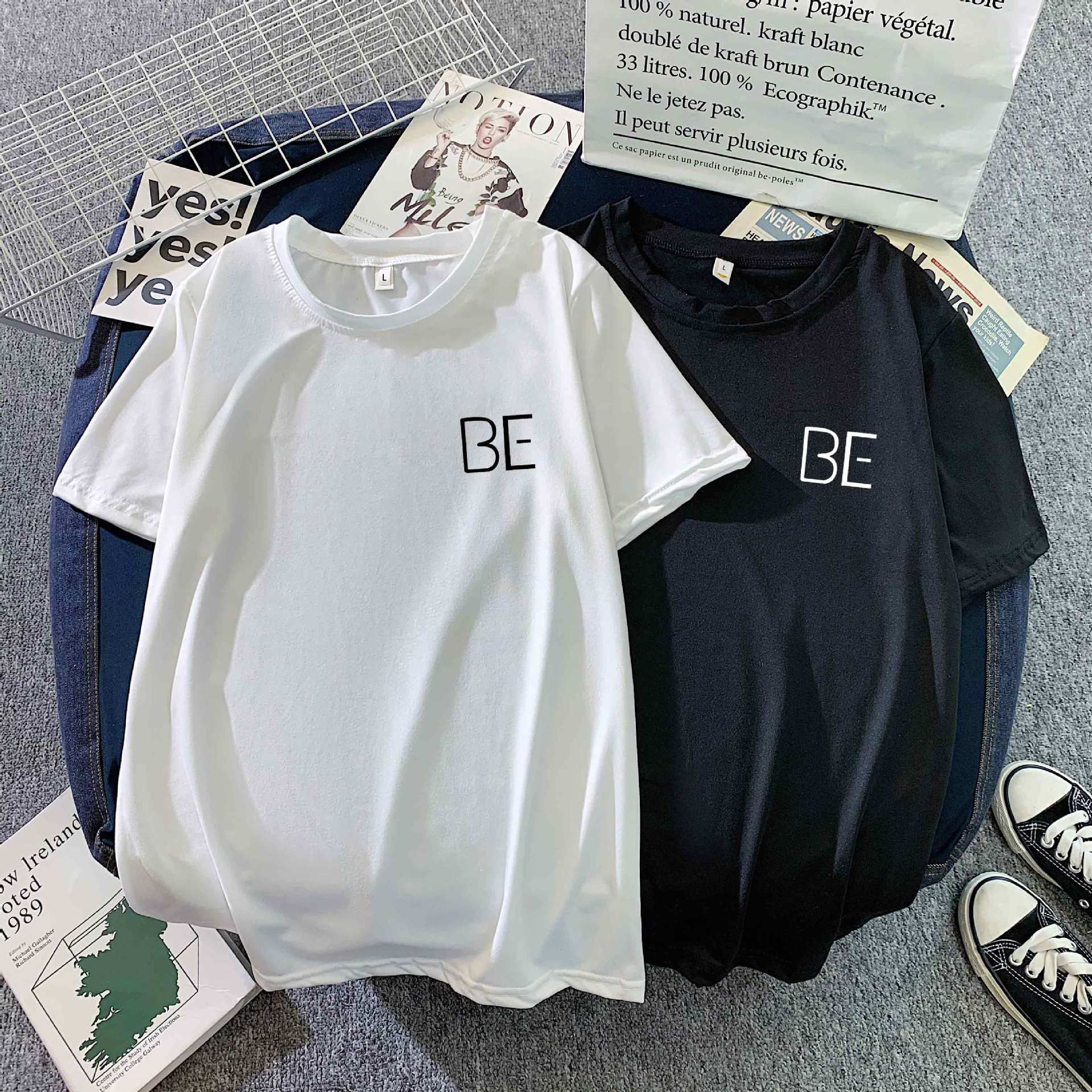 Short-sleeved T-shirt Female Summer Student Korean Style Loose