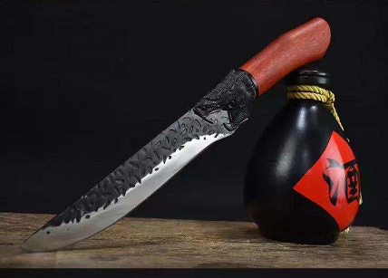 High Manganese Steel Black Dragon Boning Knife