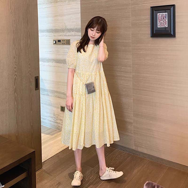 French Retro Floral Dress Design Sense Of Fashionable Yujie Style First Love Skirt Summer