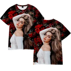 Trend Addison-Rae Peripheral 3D Digital Colour Printing Short-sleeved T-shirt - G-Xxs - View 1