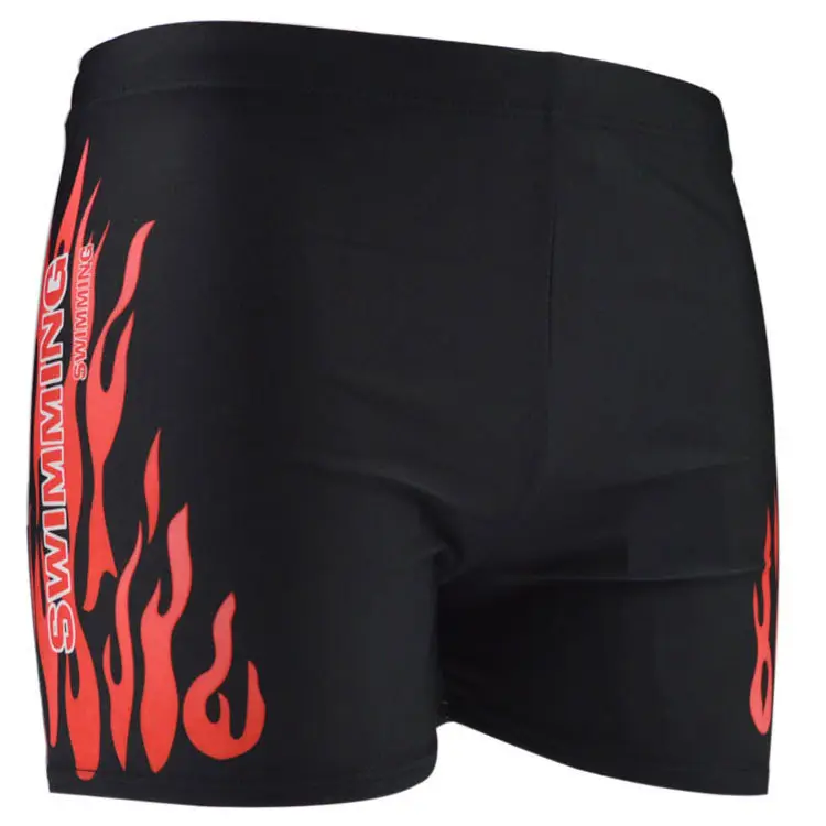 Swimming Trunks Swimwear New Style Men's Flame