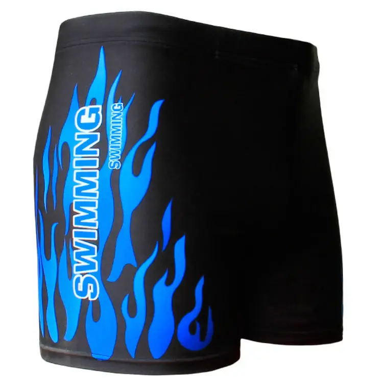 Swimming Trunks Swimwear New Style Men's Flame