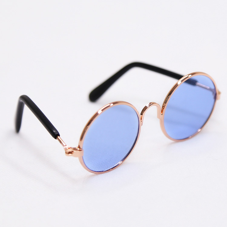 Trendy Vintage Round Pet Glasses - Image 5