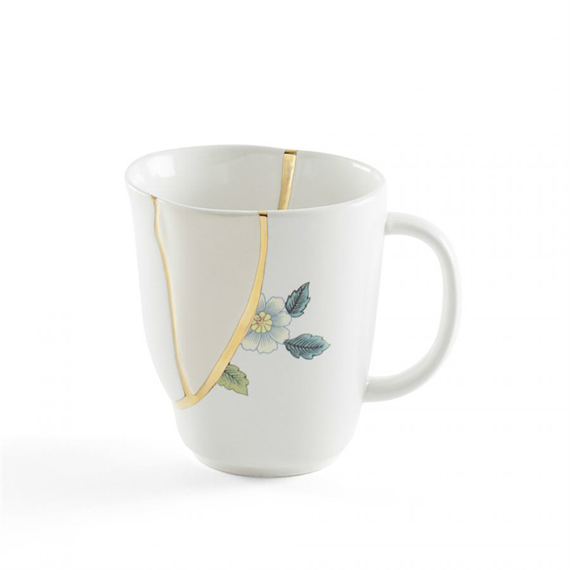 Title 17, Hand Painted Gold 24K Coffee Cup