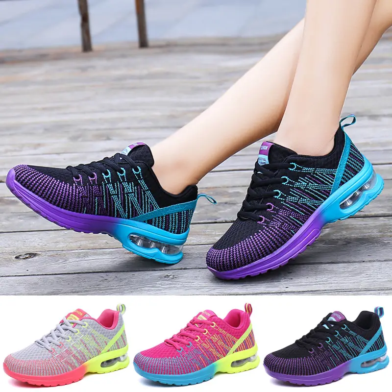 New Sports Shoes Casual Mesh Breathable Fitness Women's