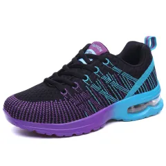 New Sports Shoes Casual Mesh Breathable Fitness Women's Shoes - Purple - View 1