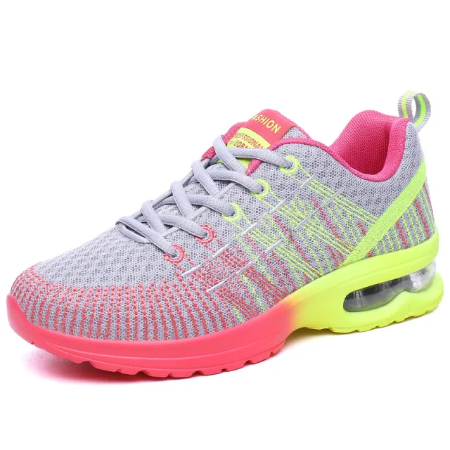 New Sports Shoes Casual Mesh Breathable Fitness Women's Shoes Gray - Shop at LoveMi