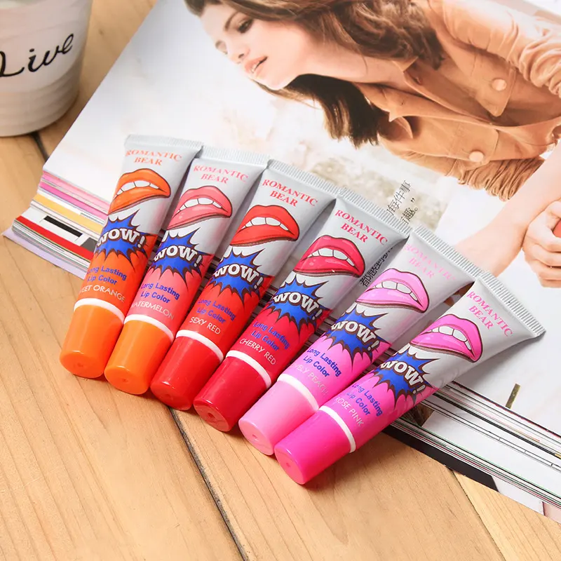 Color-Fast Tear-Off Lip Gloss Lip Lipstick