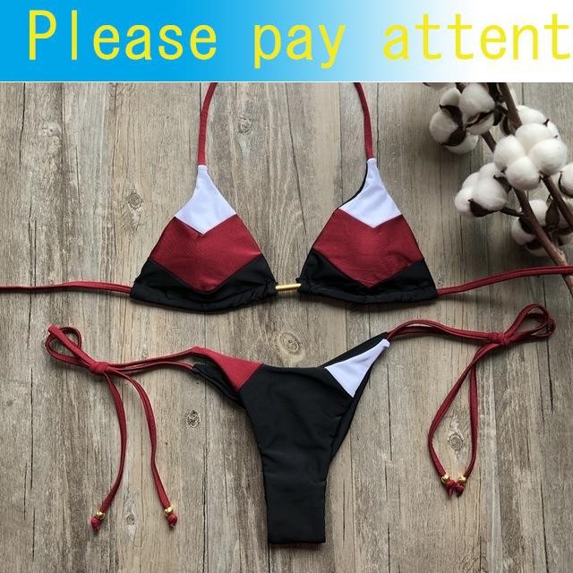 Title 2, Maillot de bain sexy pour femme, micro bikini s...