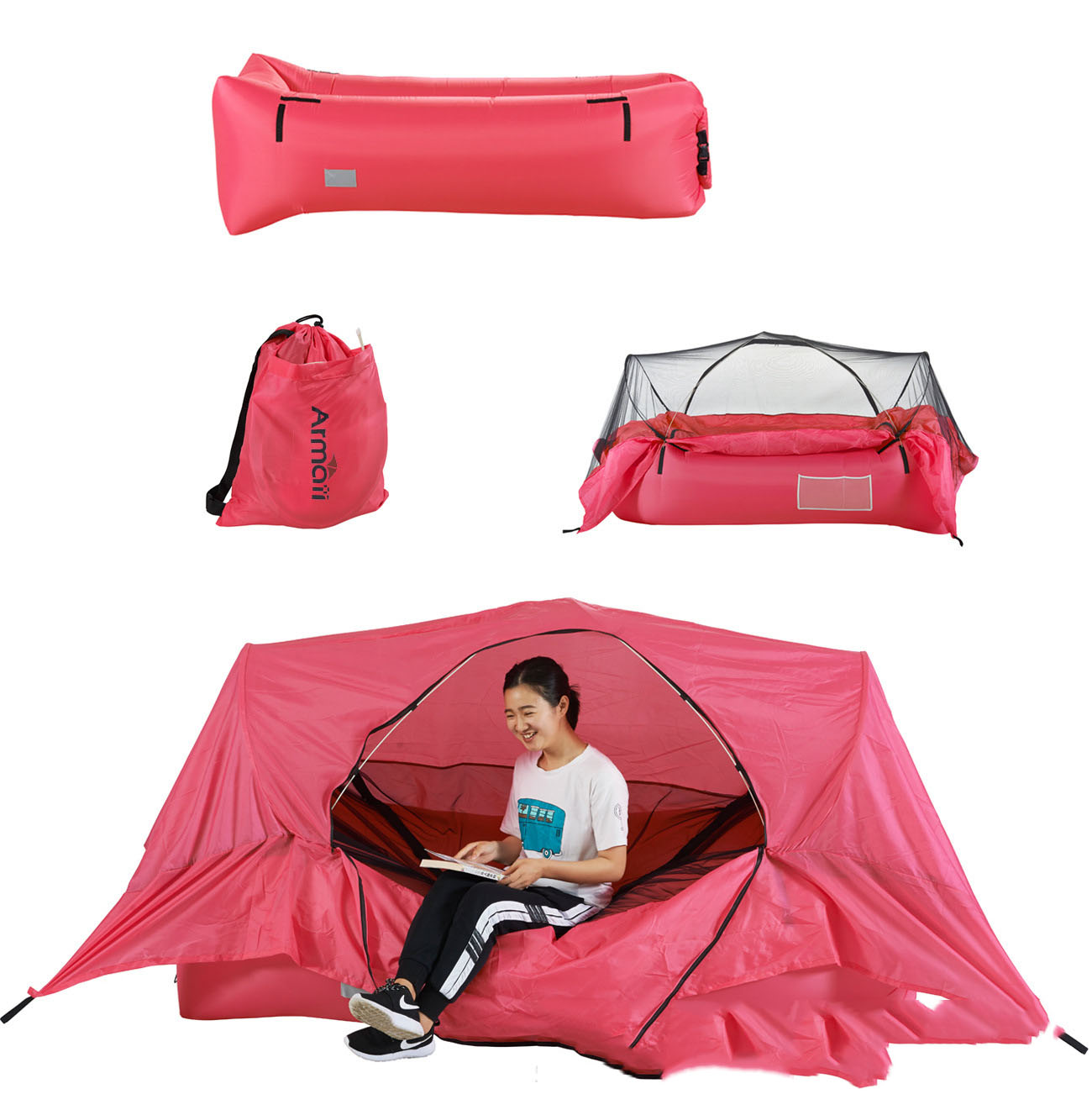 Outdoor Camping Portable Suspension Tent 4