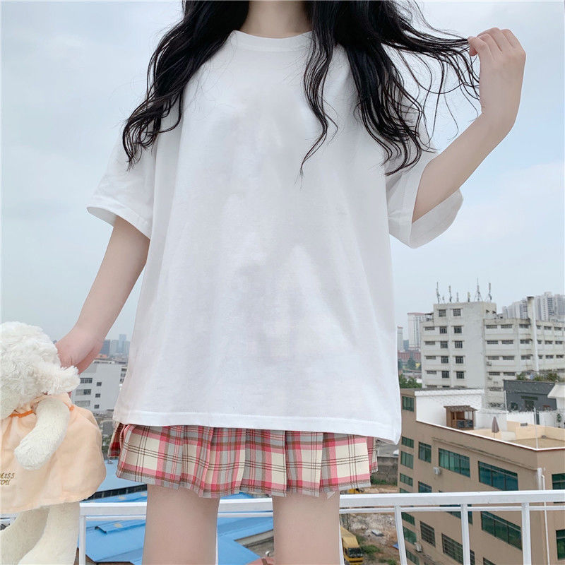Loose Korean Style V-neck Bottoming Shirt