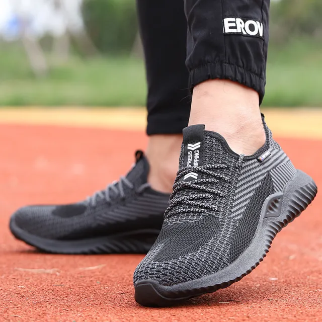 Flying WaveKnit Safety Sneaker Black - Shop at LoveMi