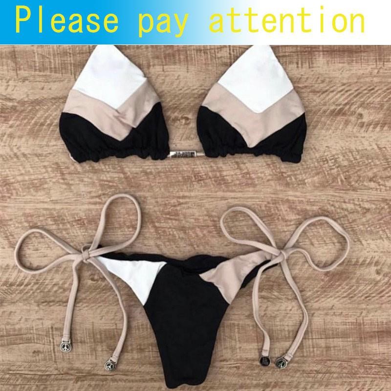 Title 3, Maillot de bain sexy pour femme, micro bikini s...