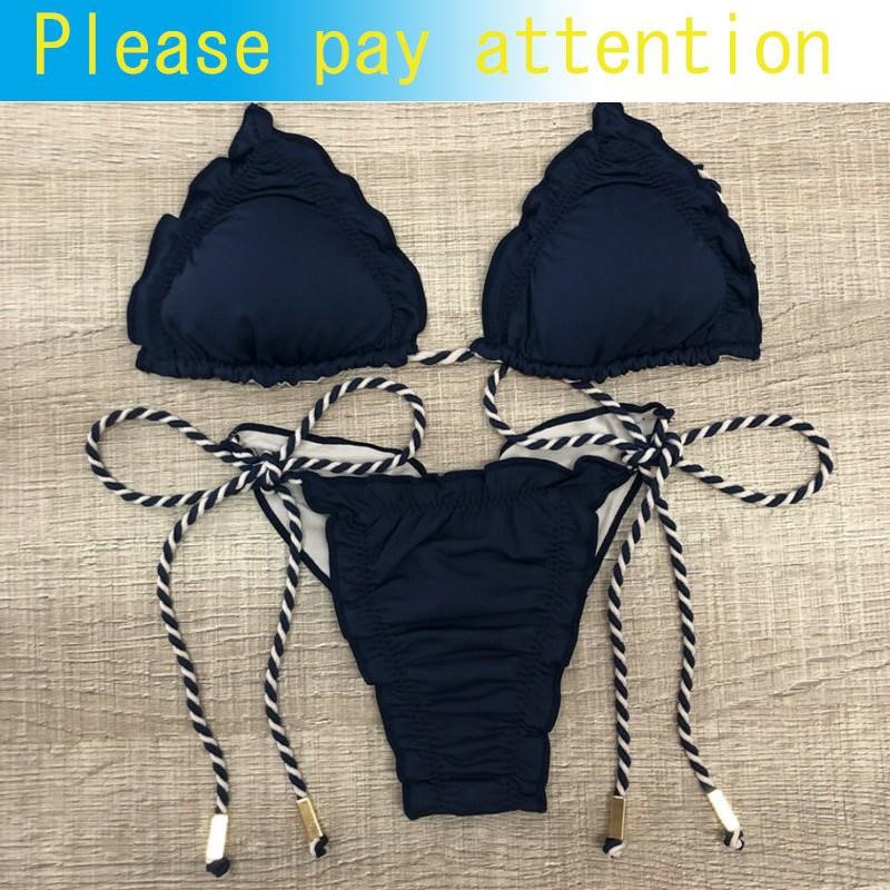 Title 4, Maillot de bain sexy pour femme, micro bikini s...