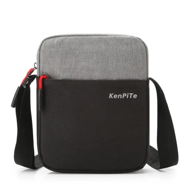 Messenger Bag Fashion Shoulder Bag Casual Bag Diagonal Mobile Phone Bag Men's Small Bag Black - Shop at LoveMi