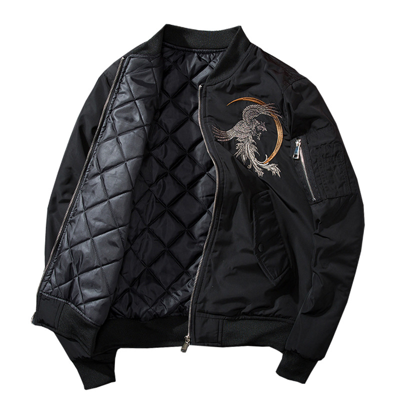 Title 5, Phoenix Bordado Air Force Pilot Jacket Homens e...