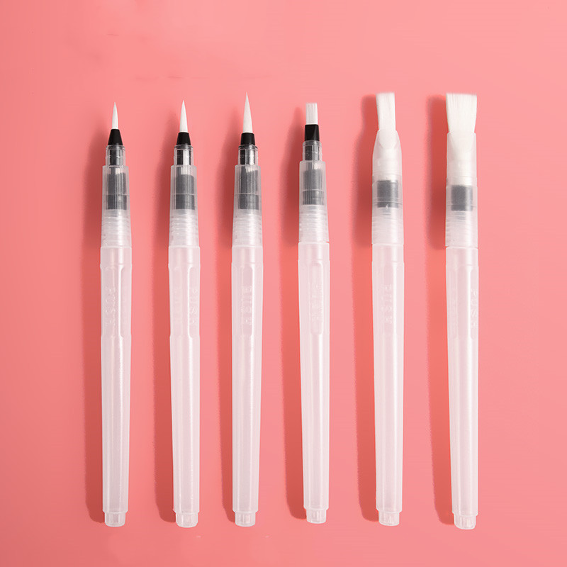 Fan-shaped foldable solid watercolor paint