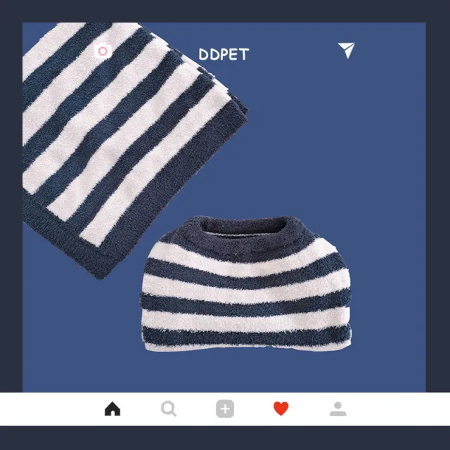 New Pet Dog Clothes Soft Striped Sweater Sweater - Shop at LoveMi