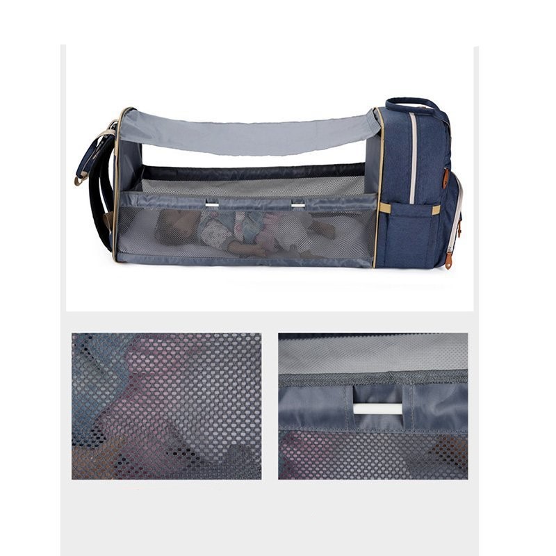 Foldable Sleeping Mommy Shoulder Diaper Bag