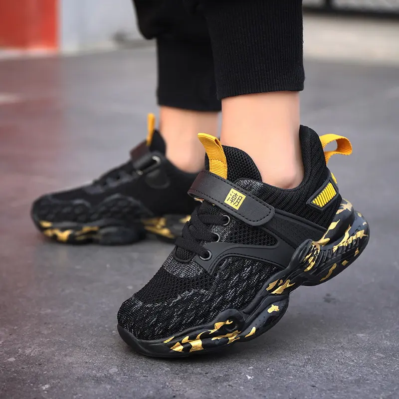 Spring and Summer Mesh Children's Sports Shoes Non-slip Boys