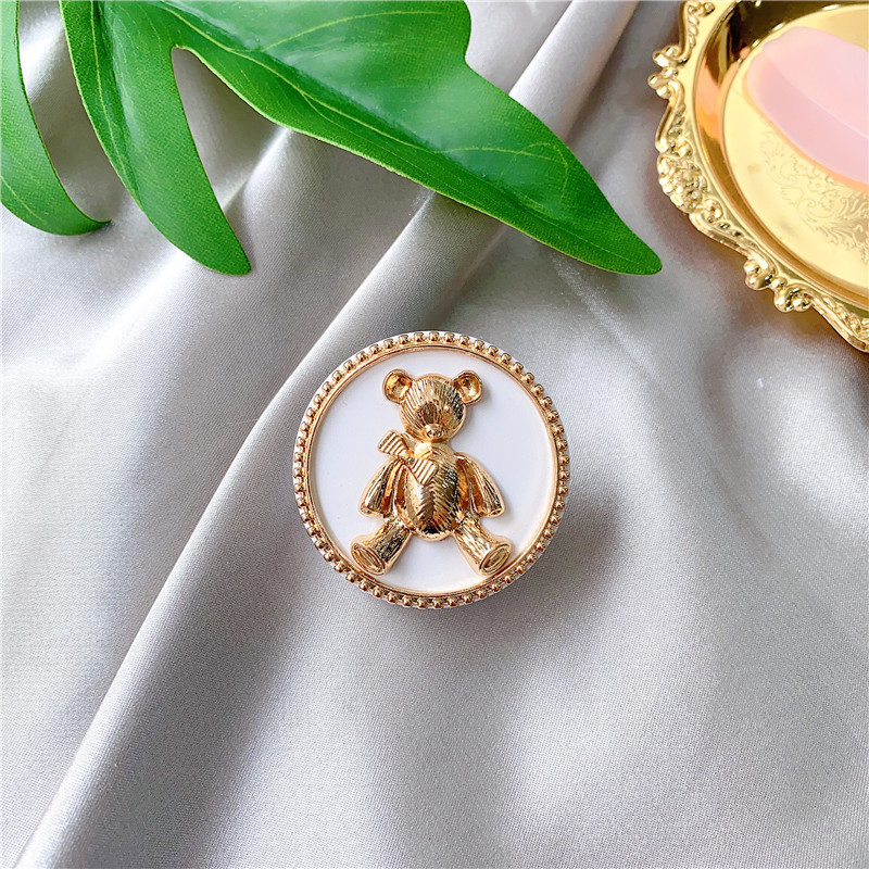 Creative Bear Telescopic Anti-fall Mobile Phone Holder - Image 2