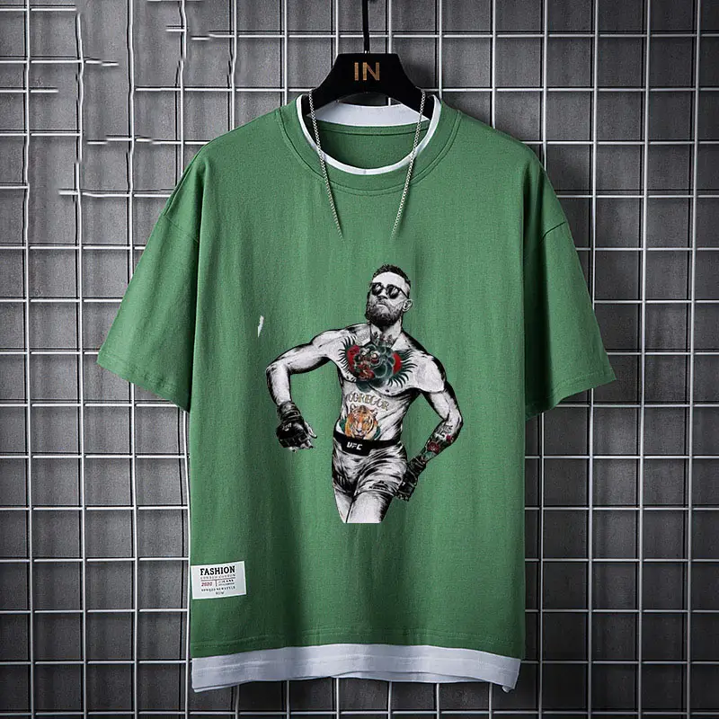 Round Neck Youth Summer Short Sleeve T-Shirt Half Sleeve