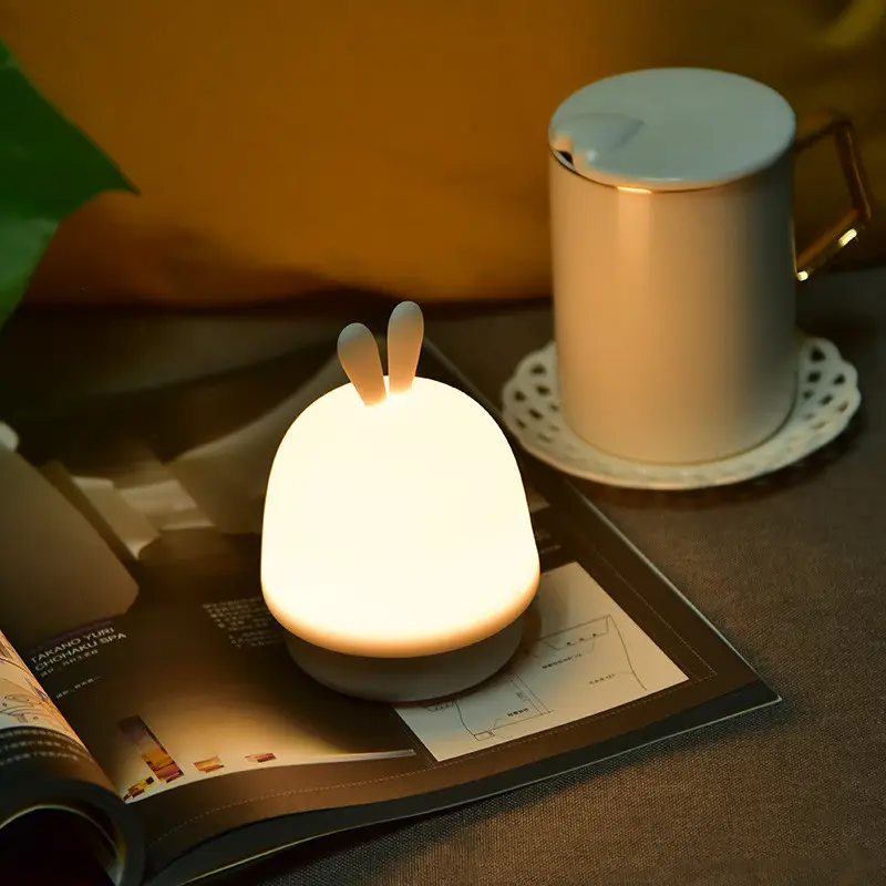Creative Led Night Light Eye Protection Silicone
