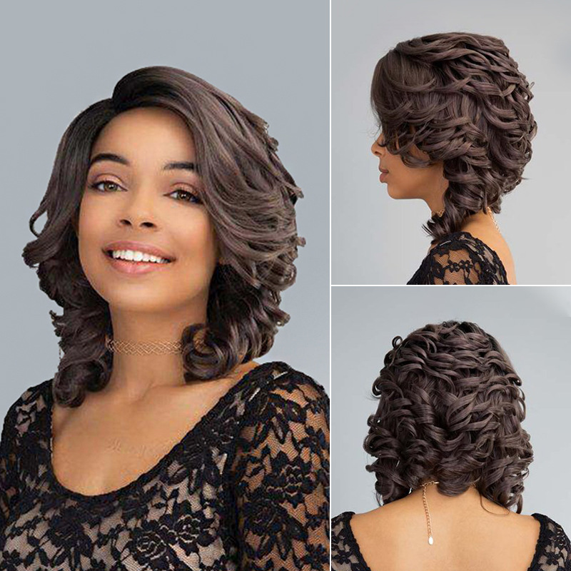 Black Wave Wig Headgear — foto 2