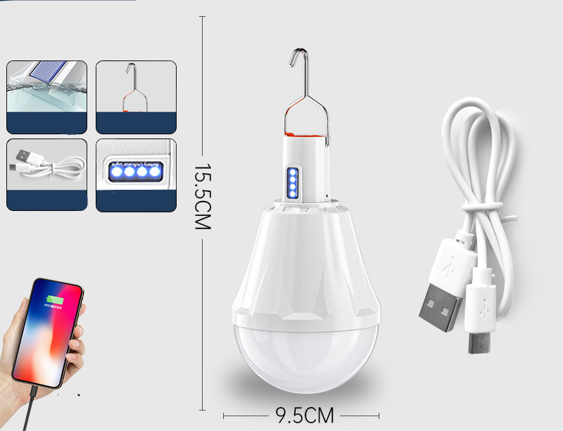 Title 1, Oplaadbare Lampen Thuis Buiten Super Heldere Ve...