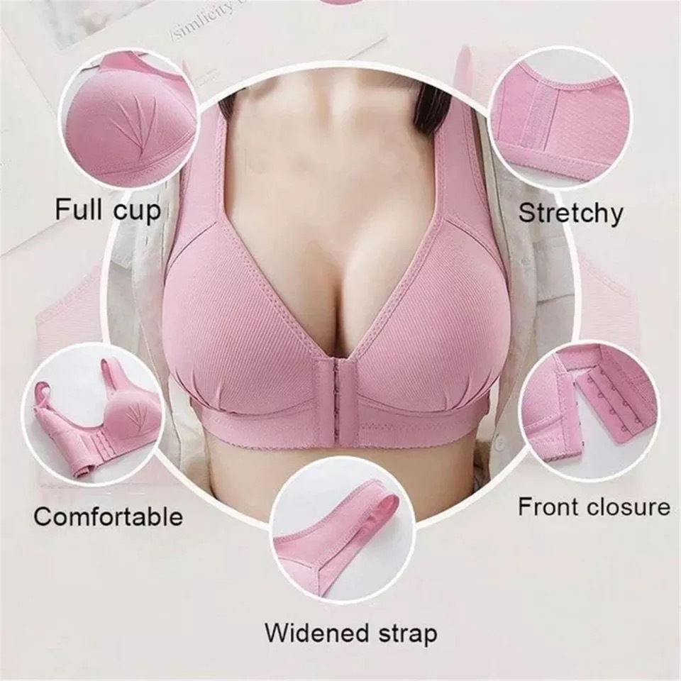 Title 5, Womens Plus Size Sports Bra Underwear, Comfort...