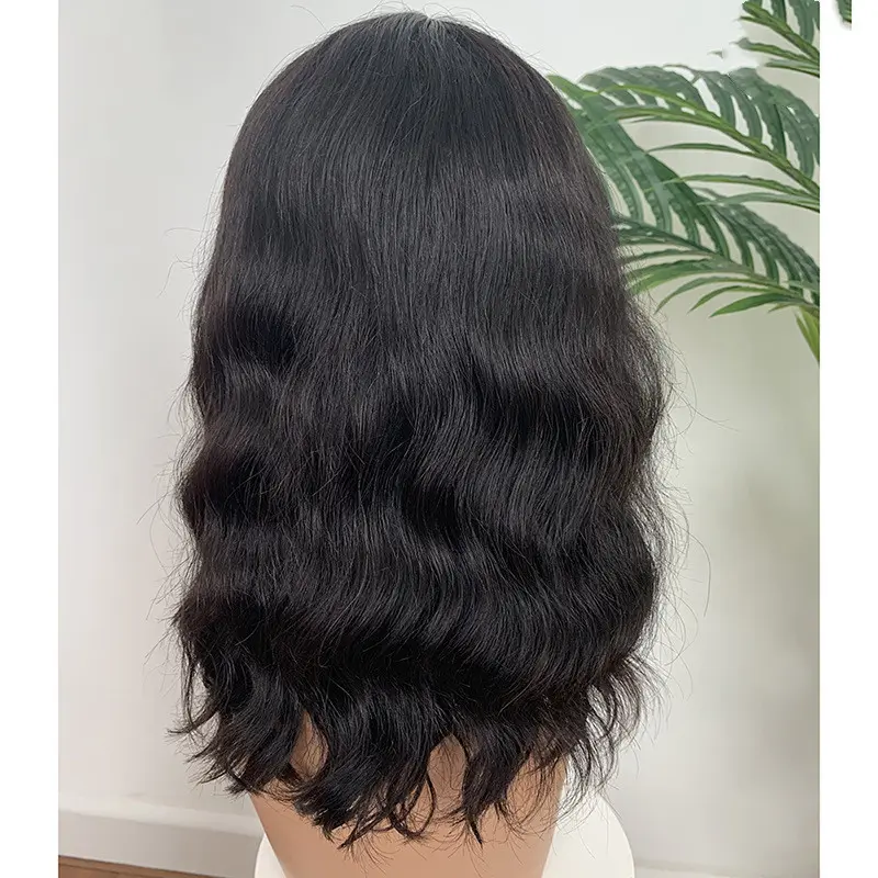 Front Lace Bob Headgear Bobo Head Body Wave Hair
