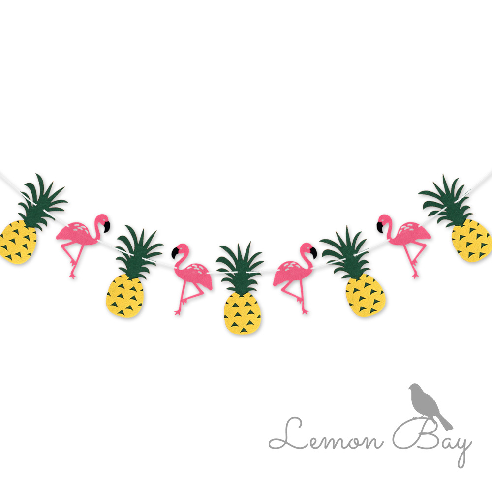 Pineapple flamingo