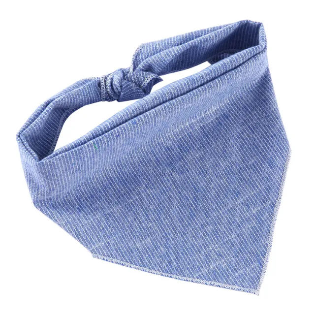 Adjustable Dog Bandana Cotton Pet Neckerchief Cat Triangle Scarf Soft Saliva Towel Small Medium Large Dog Accessories M2 - Shop at LoveMi