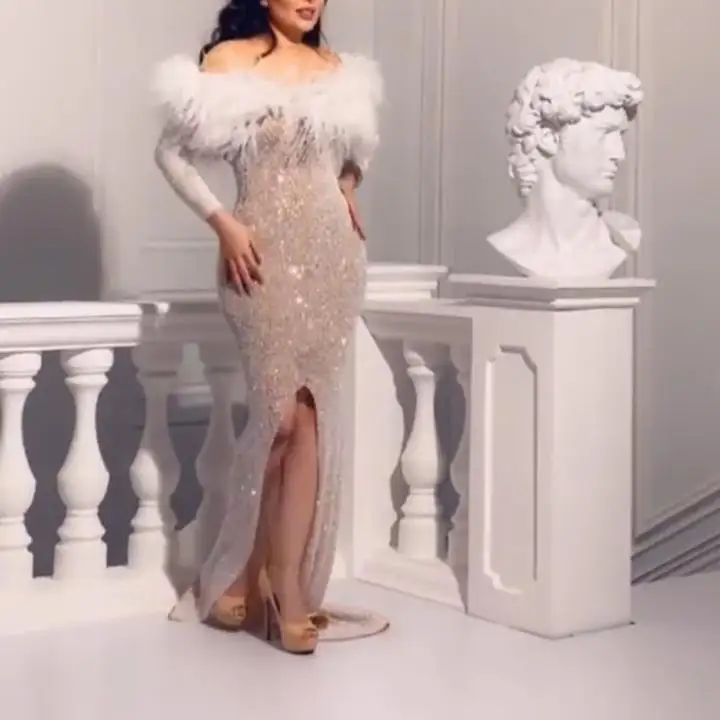 Sexy Sequin Party Dress for Ladies Evening Fashion