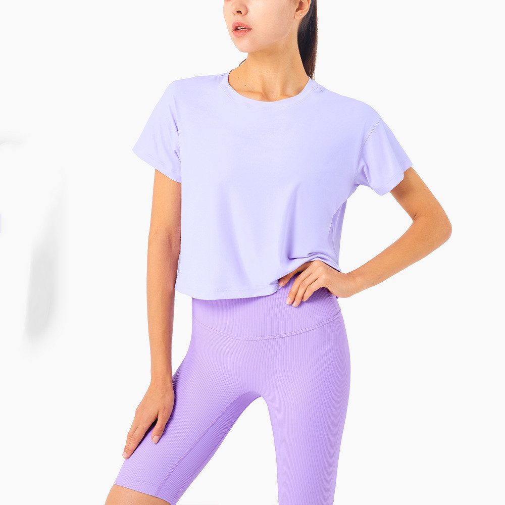 Title 1, Relaxed Casual Sports Short Sleeve T-Shirt Women