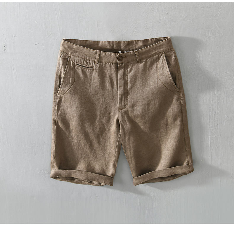 Title 5, Linnen shorts voor heren, los en casual voor he...