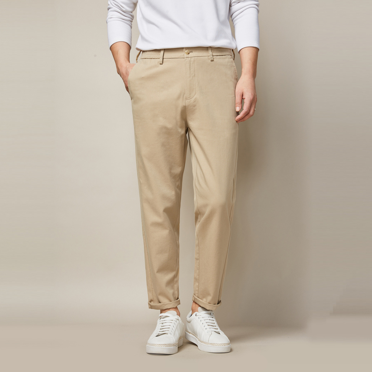 Men's Pants Summer Mid-waist Men's Casual Pants
