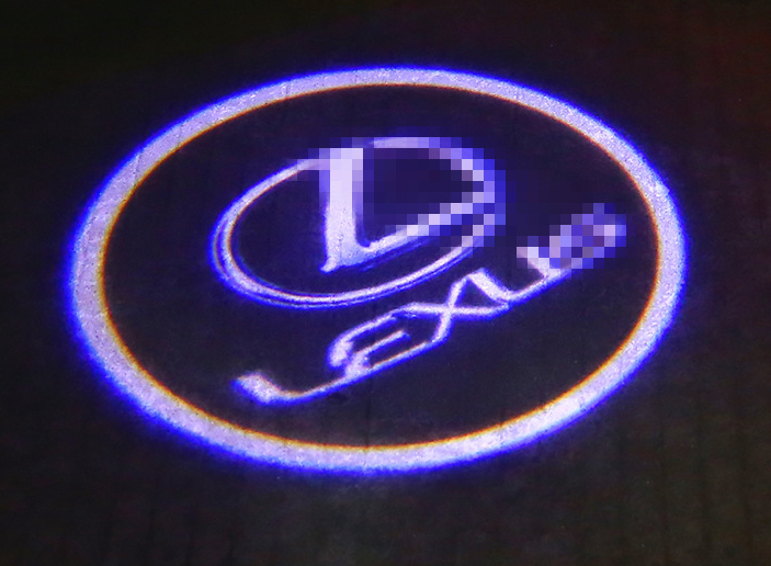 Lexus Welcome Light LS LX ES Car Door LOGO Light Projection Laser Light — foto 3