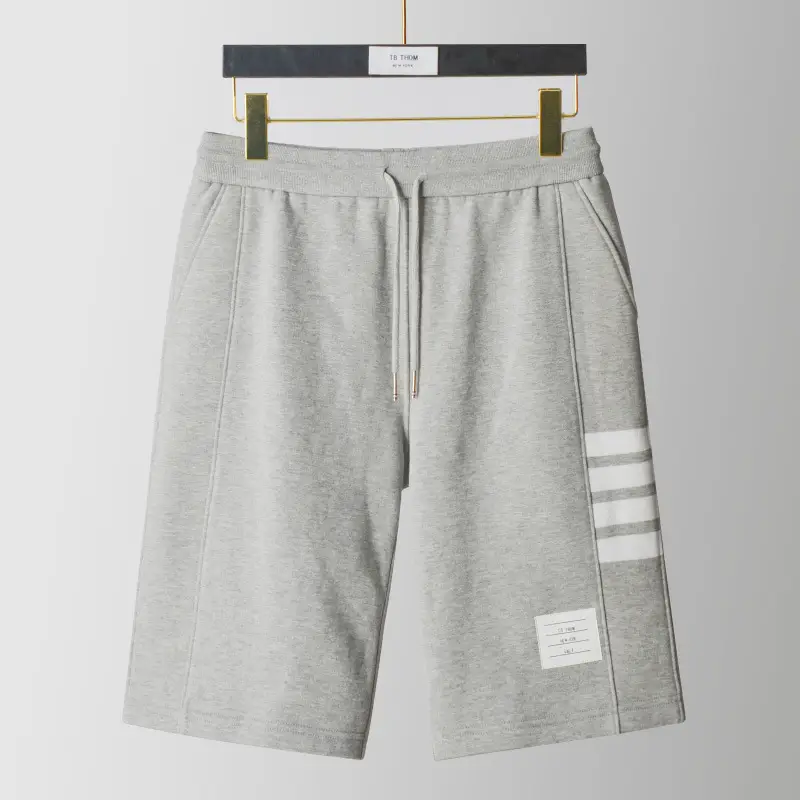 Trendy Fashion Five-point Pants Casual Yarn-dyed Shorts
