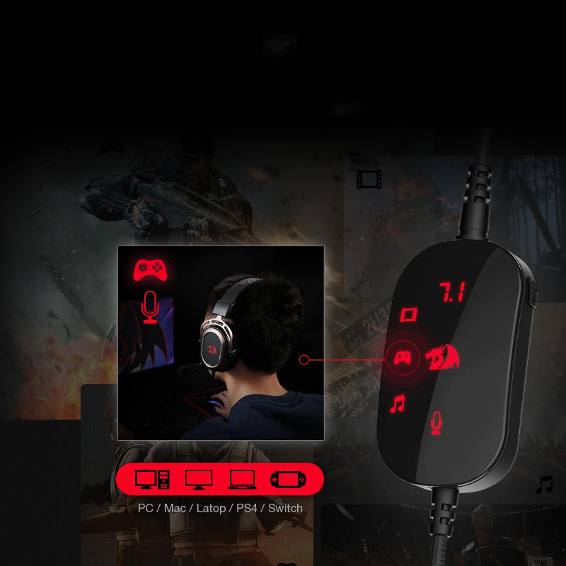 Active Noise-cancelling Gaming Headset - Image 3