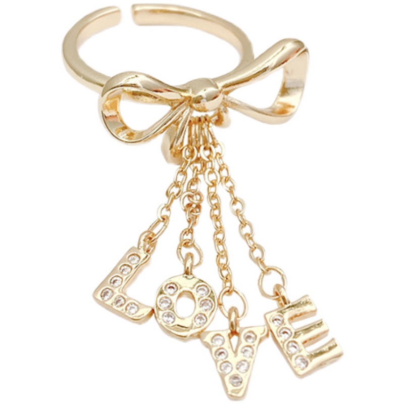 European And American Style Personality Design Sense Tassel Ring