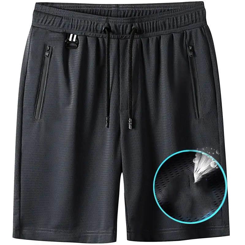 Pants Men's Summer Ice Silk Casual Sports Shorts