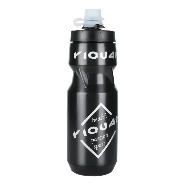 Cycling Water Bottle, Sports Bottle With Dust Cover, PC Plastic Water Bottle, Cycling Equipment Black - Shop at LoveMi