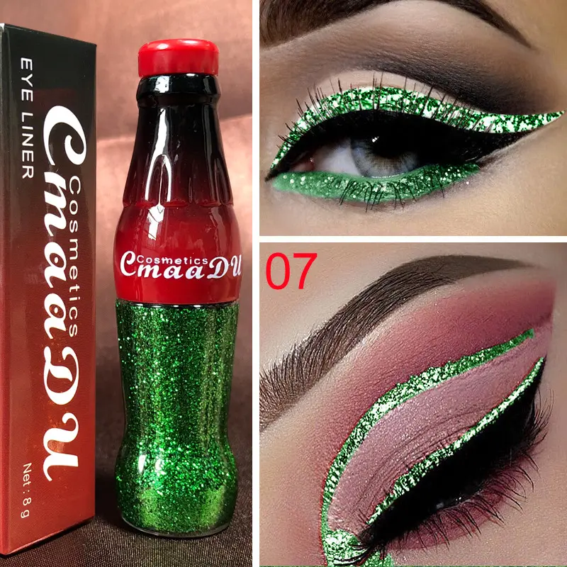 Color Eyeliner Glitter Pencil Women Party Smoky