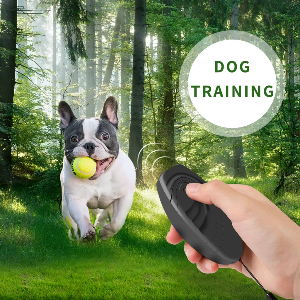 New Ultrasonic Dog Repeller Dog Trainer - Grey
