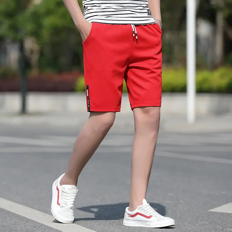 Summer Beach Pants Men's Casual Pants Five Point Pants