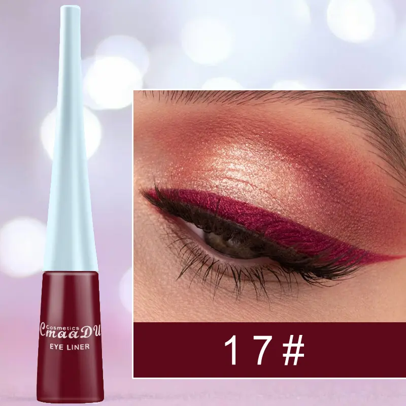17 Color Liquid Eyeliner Matte Quick-Drying Lasting