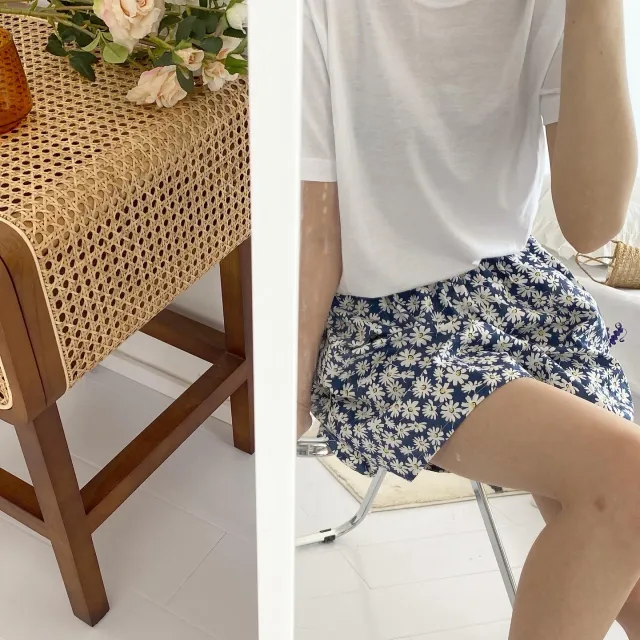 Home Shorts Pajama Pants Daisy Small Floral C - Shop at LoveMi