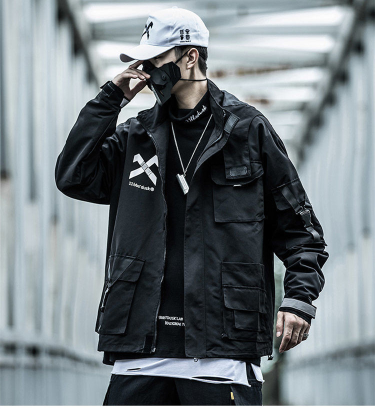 Workwear Jacket Men's Autumn And Winter Trend Hooded