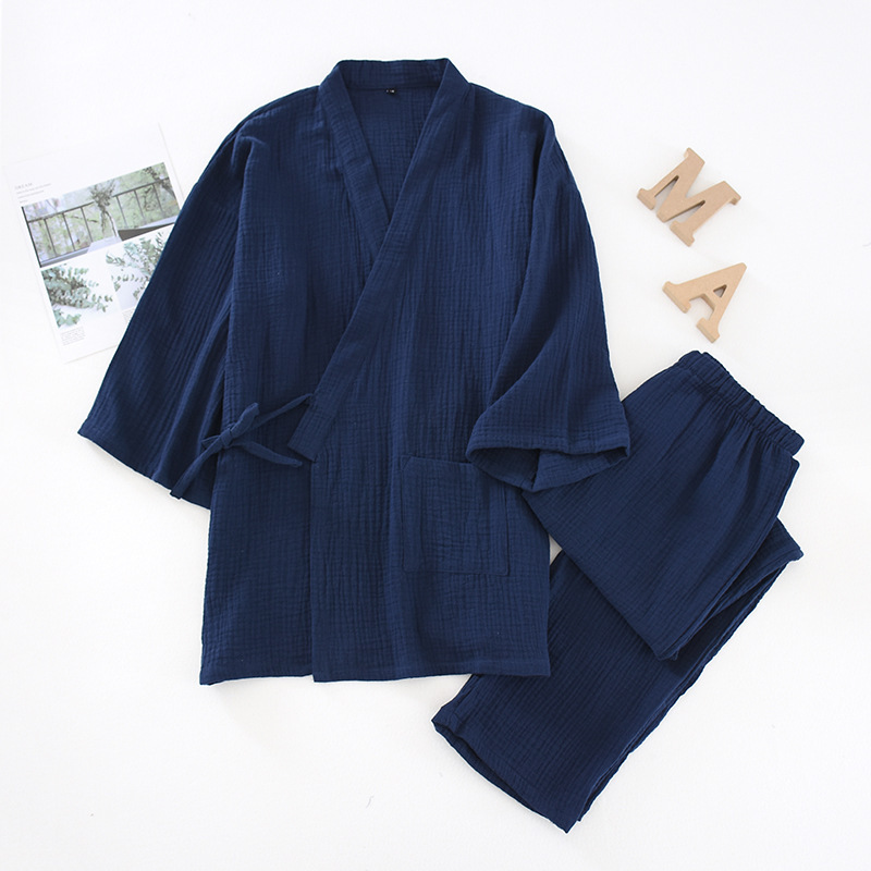 Title 3, Couple Cotton Yukata Japanese Kimono Pajamas La...